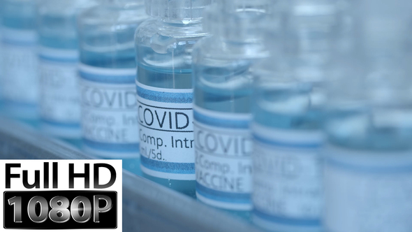 Covid 19 Vaccine Medical Line Production 1080p