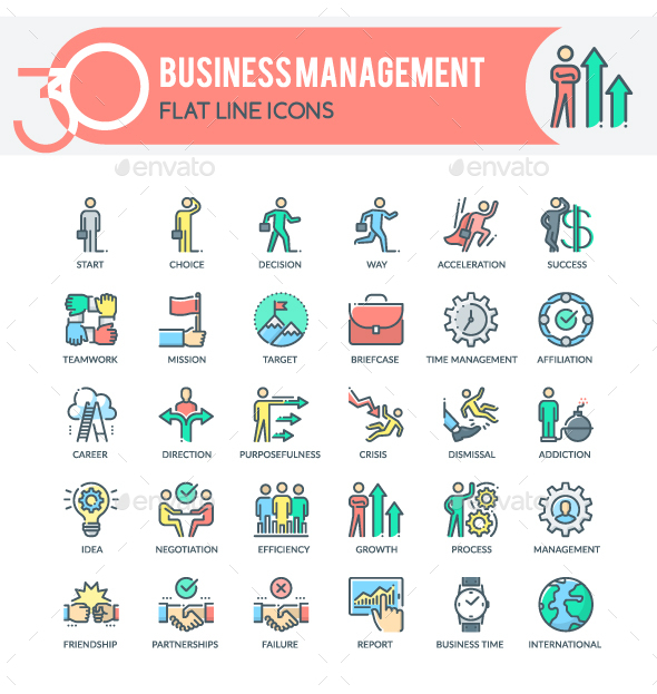 Business Management Icons