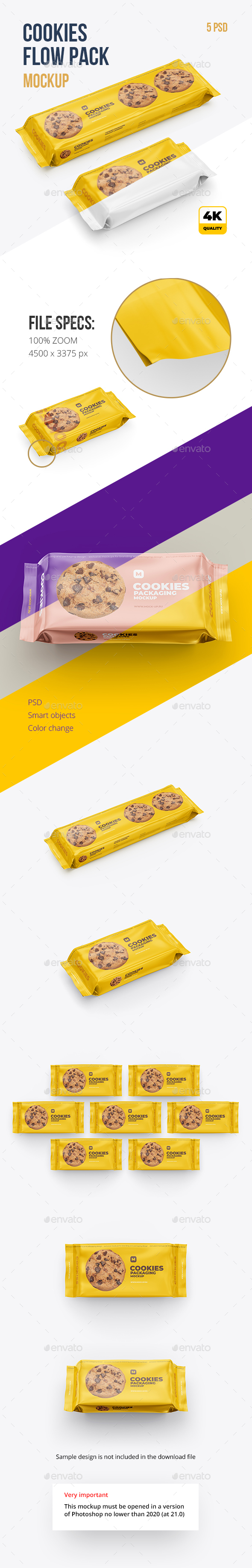 Download Cookie Mockup Graphics Designs Templates From Graphicriver