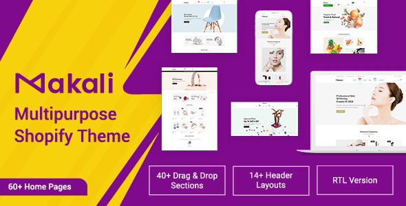 Makali - Multipurpose Shopify Theme