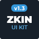 ZKIN - Bootstrap 4 Skin & UI Kit - CodeCanyon Item for Sale