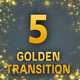 Golden Transitions - VideoHive Item for Sale