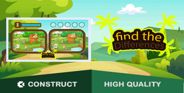 Find the Differences - HTML5 Game (capx)