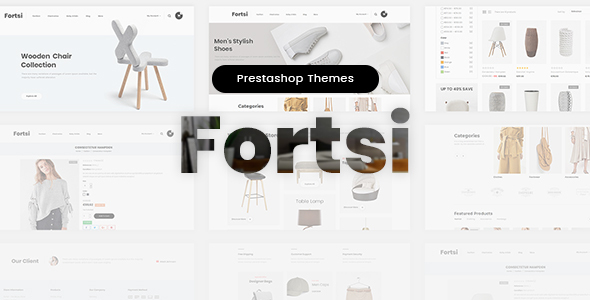 Fortsi - Prestashop 1.7 Minimal Responsive Theme