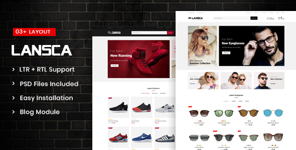 Lansca - Multipurpose Prestashop 1.7 Responsive Theme