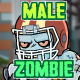 Male Zombie 2D Game Character Sprites 02 - GraphicRiver Item for Sale