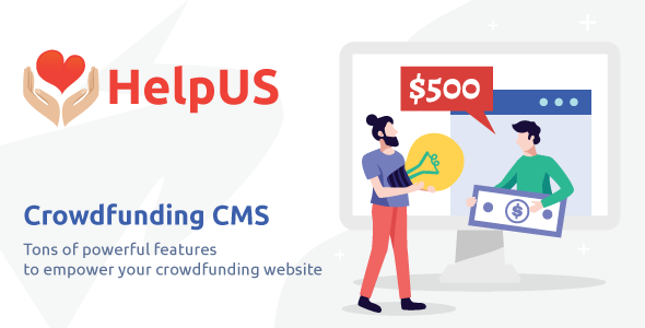 HelpUs - Ultimate Crowdfunding Solution