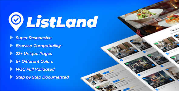 ListLand - Directory HTML Template