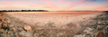 Panorama of the salt lake of Aliki without water - PhotoDune Item for Sale