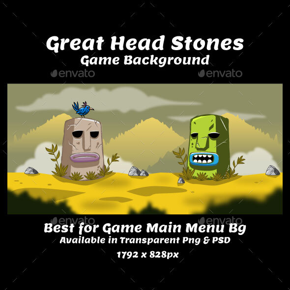 Great Head Stones Game Background