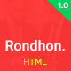 Rondhon - Food Delivery HTML Template - ThemeForest Item for Sale