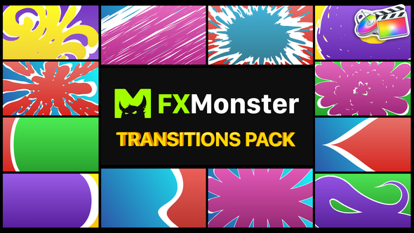 Colorful Smooth Transitions | FCPX alt