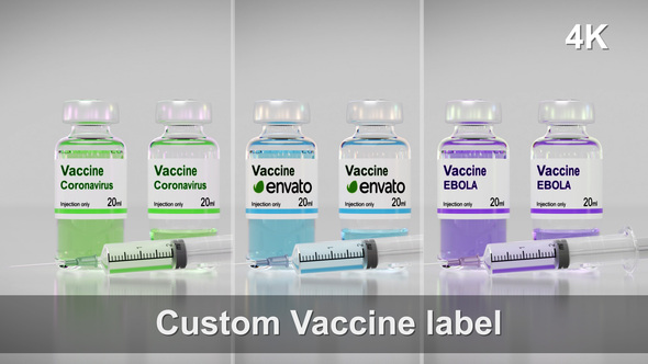 Custom Vaccine label