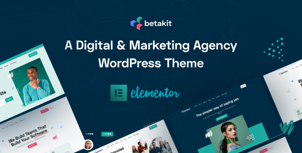 Betakit - Digital Marketing Agency WordPress Theme
