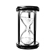 Hand Drawn Sketch of Hourglass in Black - GraphicRiver Item for Sale