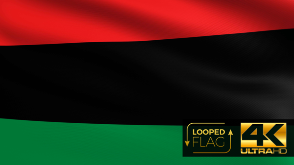Pan African Flag 4K