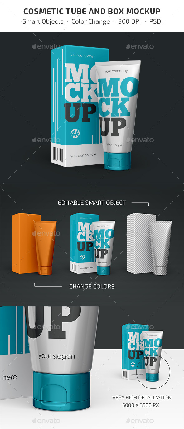 Download Beauty Packaging Mockups From Graphicriver