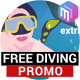 FREE DIVING | Promo video, commercial. - VideoHive Item for Sale