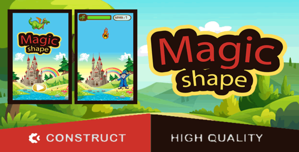 Magic Shape - HTML5 Game (capx)