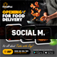 Restaurant Social Media Template - GraphicRiver Item for Sale