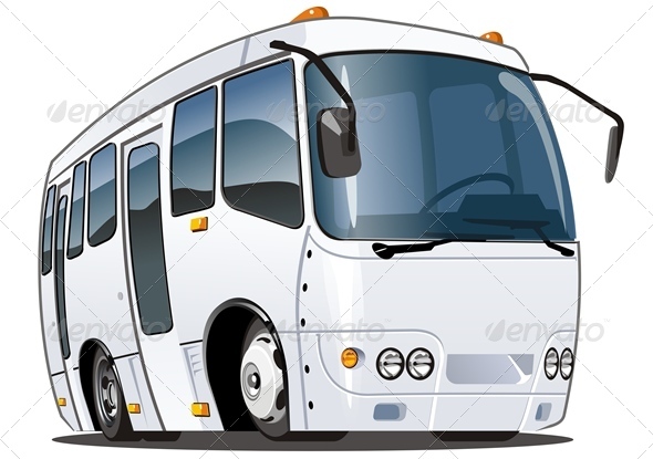 Vector Cartoon Bus