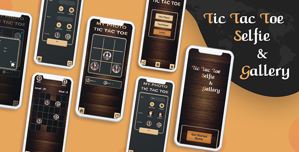 Tic Tac Toe Gallery - Android App + Admob + Facebook Integration