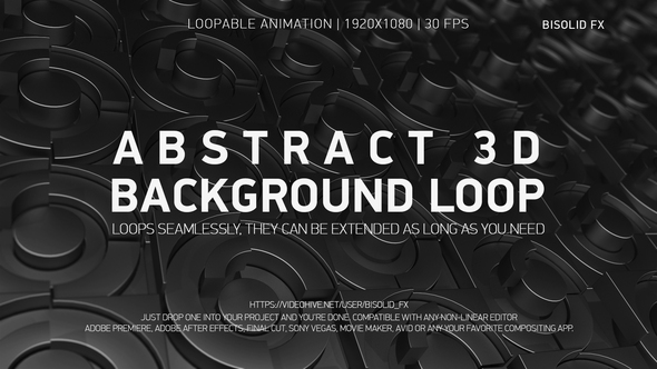 Abstract 3D Background Loop