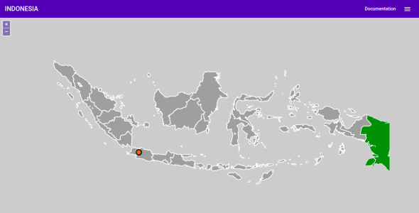 Animated and Interactive Maps of Indonesia with Charts, Markers, and Pages