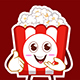 Popcorn Mascot Cartoon - GraphicRiver Item for Sale