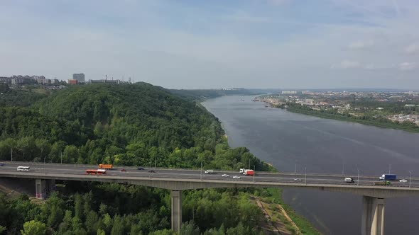 Transport Bridge Across the River