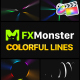 Colorful Flying Lines | FCPX - VideoHive Item for Sale