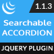 BWL Searchable Accordion jQuery Plugin - CodeCanyon Item for Sale