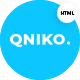 Qniko - Startup Agency HTML5 Template With RTL Support - ThemeForest Item for Sale