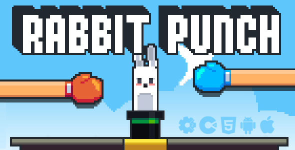 Rabbit Punch - HTML5 Game (Construct 2 & Construct 3)