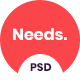 Needs - Business PSD Template - ThemeForest Item for Sale