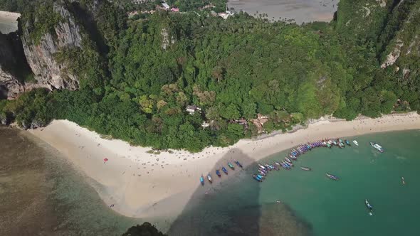 Pranang Beach Between Rocks, Krabi, Thailand