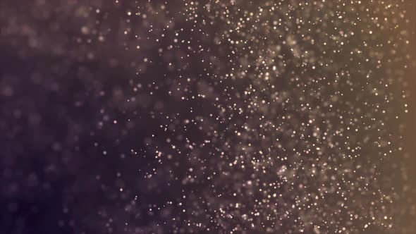 Abstract background with shining bokeh sparkles