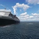 Cruise Ship And White Clouds - VideoHive Item for Sale