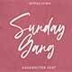 Sunday Gang - GraphicRiver Item for Sale