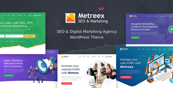 Metreex - SEO Marketing WordPress Theme