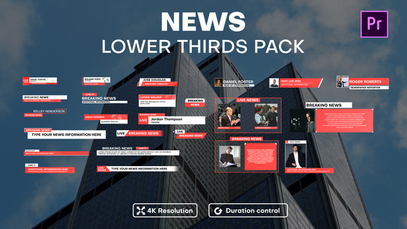 News Lower Thirds Pack