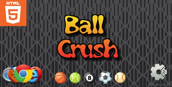 Ball Crush - HTML5 Game - Casual Game