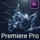 Water Splash Logo Reveal - Premiere Pro - VideoHive Item for Sale