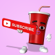 Cola Paper Cups - Youtube - VideoHive Item for Sale