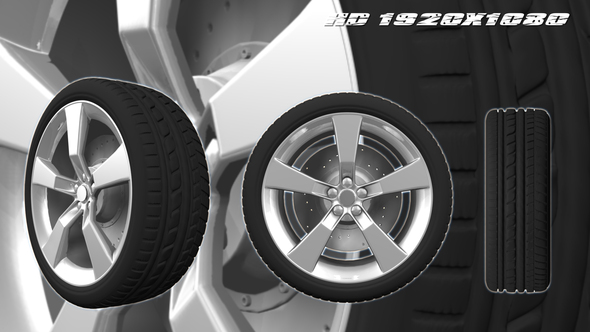 3D Animated Wheel