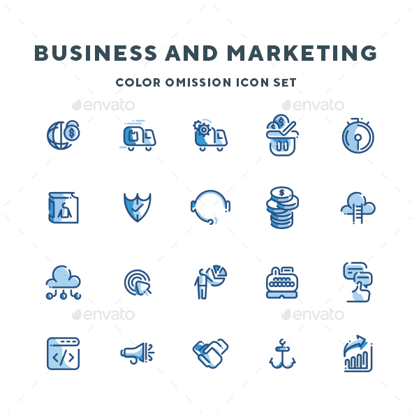 Business and Marketing Icons