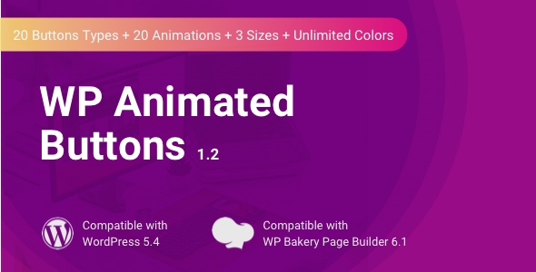 WP Animated Buttons | WPBakery Button Addon