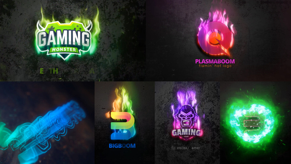 Plasma Boom Logo Reveal