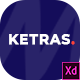 Ketras - Personal Portfolio Template for Adobe XD - ThemeForest Item for Sale