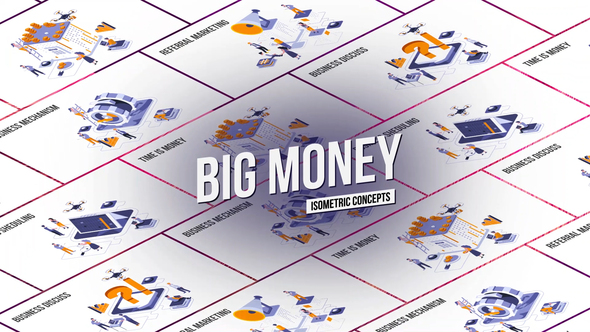 Big Money - Isometric Concept